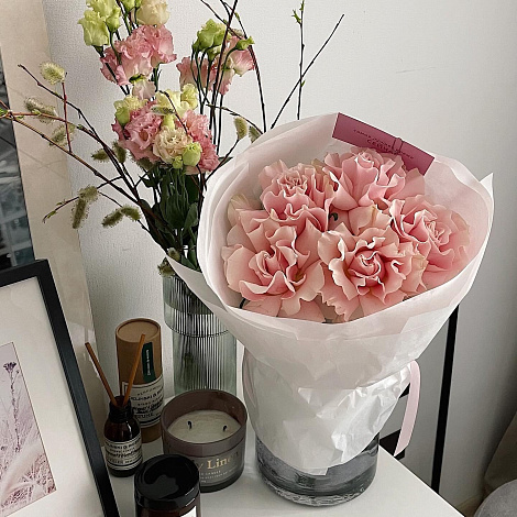 Букет из 5 французских роз