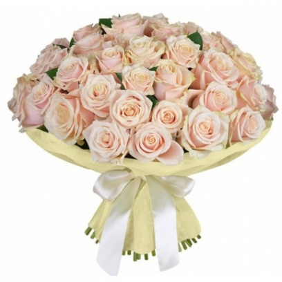 Букет из 35 роз сорта Талея 