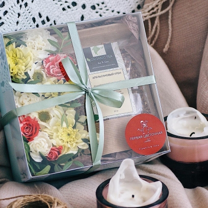 Подарочный Box "TEA&FLOWERS"